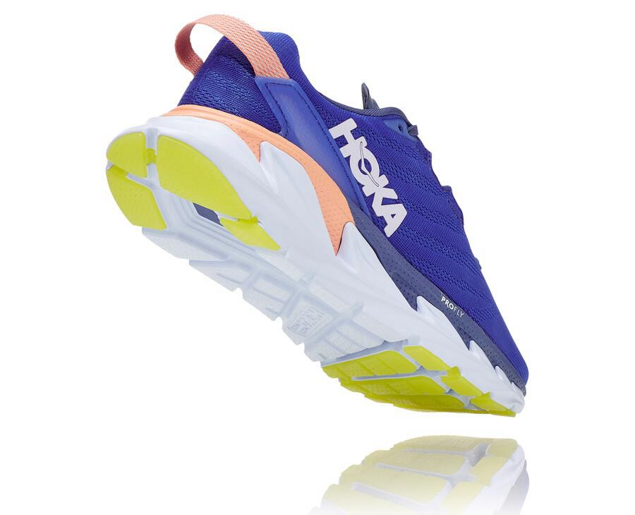 Hoka One One Tenisky Damske Modre/Biele - Elevon 2 - 26531-VZMG